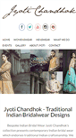 Mobile Screenshot of jyotichandhok.com